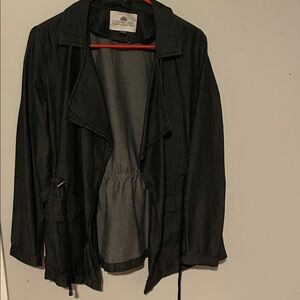 Classic Black Jean Jacket